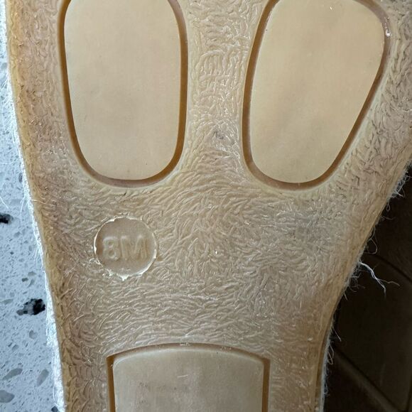 VINCE Castel Size 8 Leather Snake Print Crisscross Flat Espadrille Sandals Slide - Picture 6 of 14